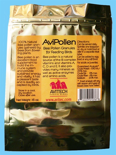 Avitech AviPollen Bee Pollen, 8 oz